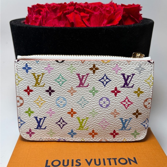 Louis Vuitton x Murakami Romy Card Holder Multicolor BRAND NEW - Picture 2 of 11